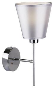 Moderní nástěnné osvětlení VOX - 1xE14, 40W, chromované / stříbrné