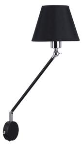Flexibilní nástěnná lampa FILLY - 1xE27, 40W, matná černá