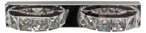 LED moderní nástěnné osvětlení SHIPI - 2x3W, 6500K (studená bílá), chromované