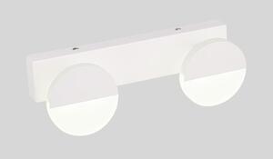 Moderní LED nástěnné osvětlení SING - 2x3W, 4000K (denní bílá), bílé