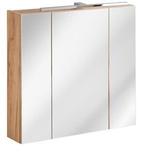Koupelnová zrcadlová skříňka CAPRI 80 cm