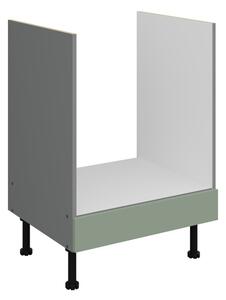 Sporáková skříňka LUNARA - šířka 60 cm, zelená / antracit