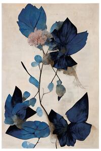 Ilustrace Blue Dry Flowers, Treechild
