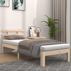 VidaXL Postel bez matrace 90 x 190 cm masivní borovice [814720] Barva: Přírodní