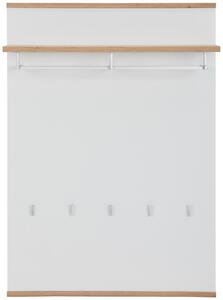 ŠATNÍ PANEL, bílá, dub artisan, 85/119/28 cm Xora - Šatní panely