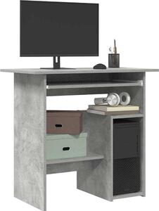 VidaXL Psací stůl 80 x 45 x 74 cm kompozitní dřevo [801368] Barva: Betonová šedá