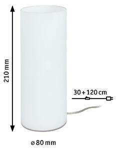 Paulmann 77010 Noora, stolní lampa, 1x40W, bílá, 21cm
