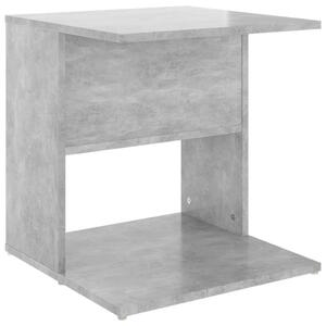 Odkládací stolek betonově šedý 45 x 45 x 48 cm dřevotříska