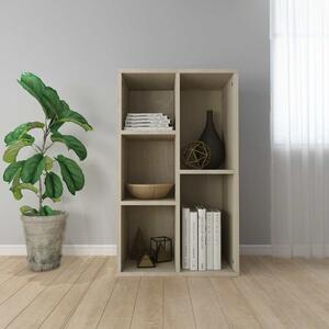 VidaXL Knihovna/příborník 50 x 25 x 80 cm kompozit [800166] Barva: dub sonoma