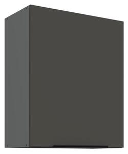 Horní kuchyňská skříňka LUNARA - šířka 60 cm, grafit / antracit