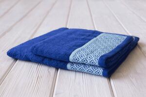 Jerry Fabrics Bavlněný froté ručník NAXOS 50x100 cm - Modrý