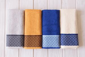 Jerry Fabrics Bavlněný froté ručník NAXOS 50x100 cm - Modrý