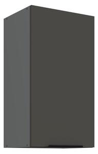 Horní kuchyňská skříňka LUNARA - šířka 40 cm, grafit / antracit