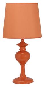 Moderní stolní lampa BERKANE - 1xE14, 40W, oranžová