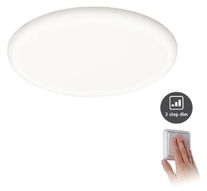 Paulmann 93068 Veluna VariFit, kulaté zápustné svítidlo, 22W LED 4000K, tříkrokové stmívání, prům. 21,5cm, IP44