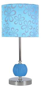 Moderní stolní lampa CORT - 1xE27, 60W, modrá