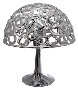 Designová stolní lampa LAME - 1xE27, 60W, chromovaná