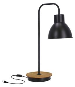 Stolní lampa ve skandinávském stylu VARIO - 1xE27, 60W, černá