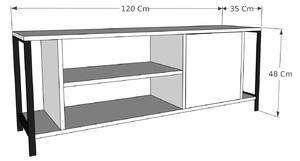 TV stolek/skříňka (antracit). 1067238