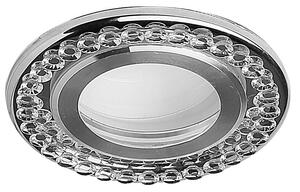 LED stropní vestavné osvětlení REMOTO 3 - 2x5W, 6500K (studená bílá), stříbrné