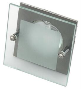 Stropní zápustné svítidlo SPARKLE 2 - 1xGU5,3, MR16, 50W, hranaté, stříbrné
