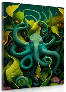 Obraz surrealistická chobotnice - 60x90