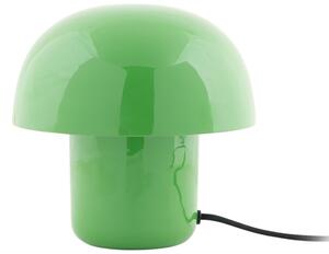 Present time Zelená kovová stolní lampa Champignon mini
