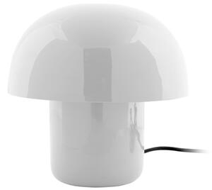 Present time Bílá kovová stolní lampa Champignon mini