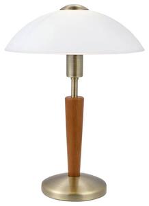 Stolní lampa SOLO 1 kov/ořech