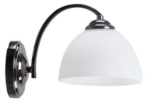 Nástěnné moderní osvětlení GRACJA - 1xE27, 40W, černé / bílé