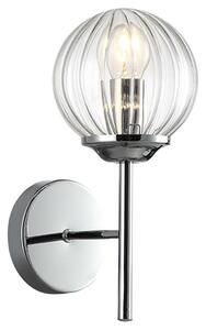 Moderní nástěnné osvětlení BEST - 1xE14, 40W, chromované