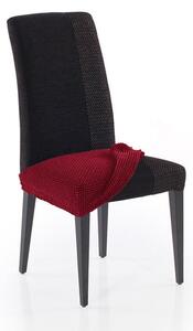 Super strečové potahy NIAGARA bordó židle 2 ks (40 x 40 cm)