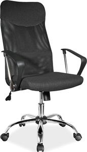 Casarredo Kancelářská židle Q-025 černá látka