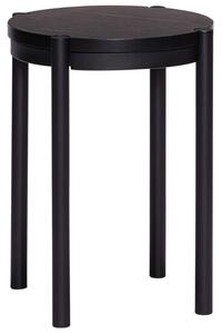 Černá dřevěná stolička Hübsch Oto 46 cm