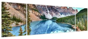 Obraz - Moraine lake (170x50 cm)