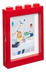Červený fotorámeček LEGO® Storage 27 x 19 cm