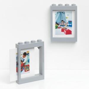 Lego® Šedý fotorámeček LEGO® Storage 27 x 19 cm