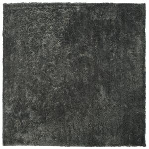 Koberec shaggy 200 x 200 cm tmavě šedý EVREN