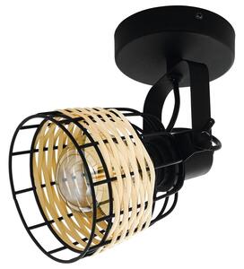Bodové svítidlo ANWICK 1 přírodní/černá