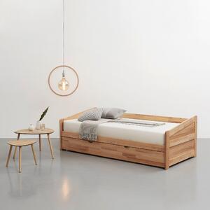 VÝSUVNÁ POSTEL, 90/200 cm, barvy buku Livetastic, Online Only