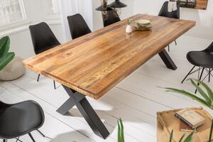 Jídelní stůl IRON CRAFT X NATUR 200 CM masiv mango Nábytek | Jídelní prostory | Jídelní stoly | Všechny jídelní stoly