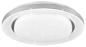 Stropní LED svítidlo ATRIA bílá, průměr 38 cm
