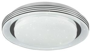 Stropní LED svítidlo ATRIA bílá, průměr 27 cm