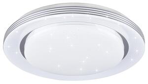 Stropní LED svítidlo ATRIA bílá, průměr 48 cm