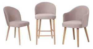 Čalouněná židle Porto (s područkami i bez) Materiál: Buková kostra, Potah: Látka, Varianta: Klasická židle s područkami