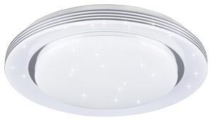 Stropní LED svítidlo ATRIA bílá, průměr 58 cm