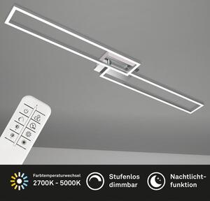 Briloner Stropní LED svítidlo (obdélníkové (chrom-hliník)) (100348300002)