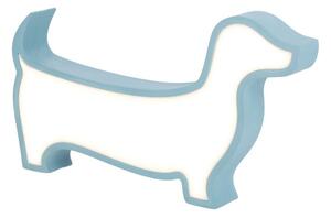 Nástěnné svítidlo do dětského pokoje DOG - 12W, 3000K (teplá bílá), modré