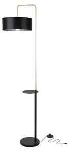 Stojací moderní lampa IMPACT - 1xE27, 40W, černá / zlatá