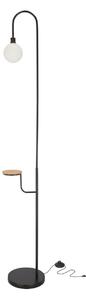Stojací skandinávská lampa VANITY - 1xG9, 40W, černá / bílá